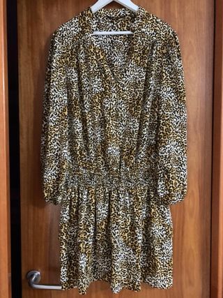 Vestido estampado animal print El Corte Inglés