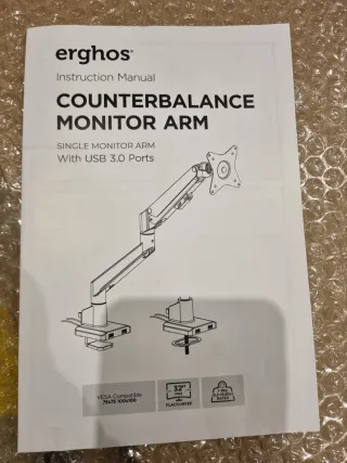 Soporte Monitor Blanco