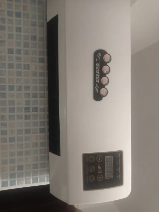 Stufa elettrica da parete