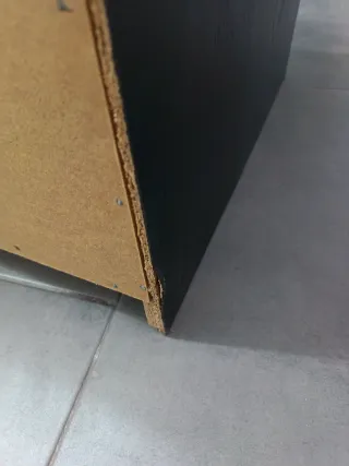 2 Mesita de noche Ikea negra