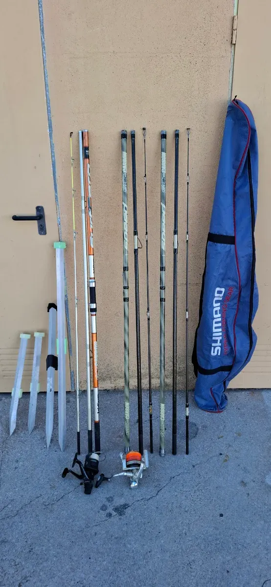 Cañas de pesca surfcasting