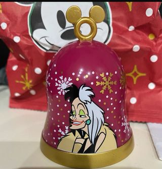 Campanella Natale Disney Crudelia De Mon