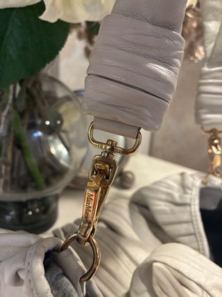 Bolso Max Mara Blanco Piel