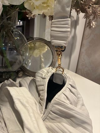 Bolso Max Mara Blanco Piel