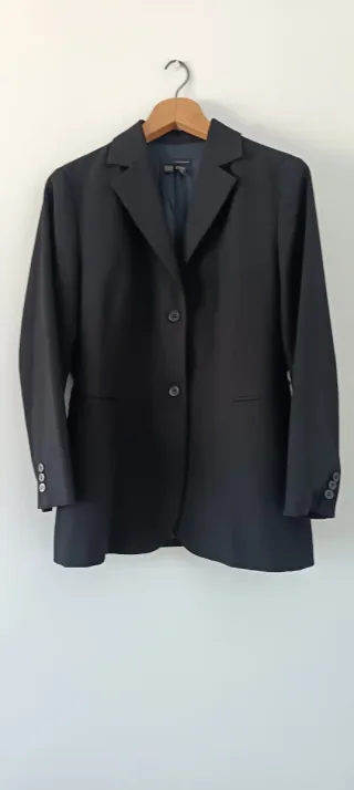 Chaqueta Zara Talla 42 Negra