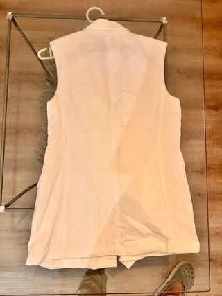 Chaleco mujer Stradivarius blanco
