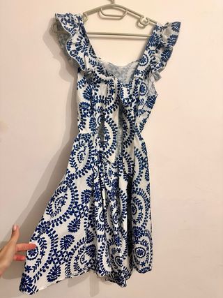 Vestido estampado mujer