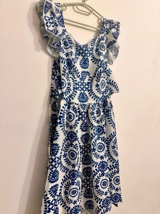 Vestido estampado mujer