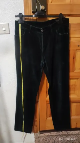 Pantalón mujer Cowest verde oscuro