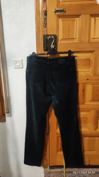 Pantalón mujer Cowest verde oscuro