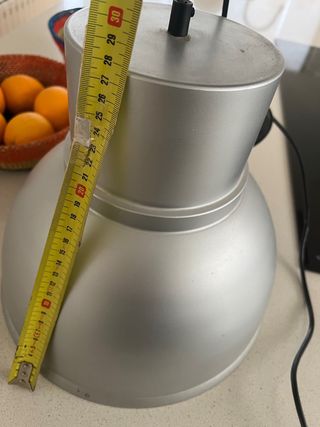 Lámpara Techo IKEA 31cm color cromo