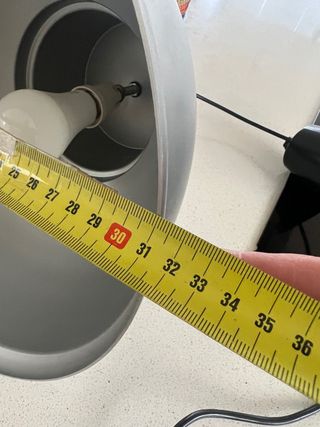 Lámpara Techo IKEA 31cm color cromo