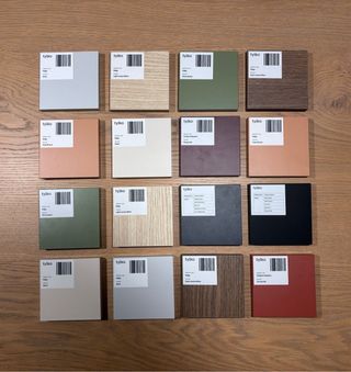Campioni finiture legno e colori Tylko 11x11 cm