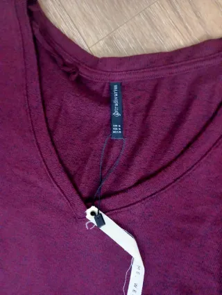 Vestido Stradivarius Morado Talla M