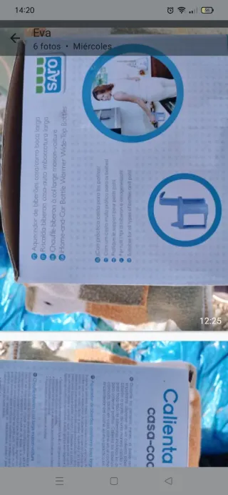 Calienta biberones Saro casa-coche