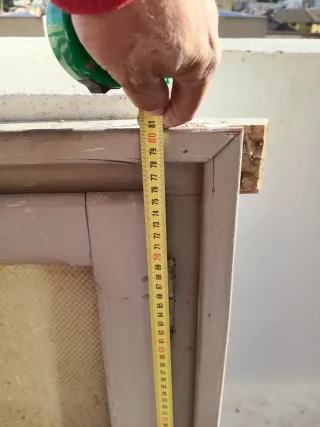 Ventana madera antigua