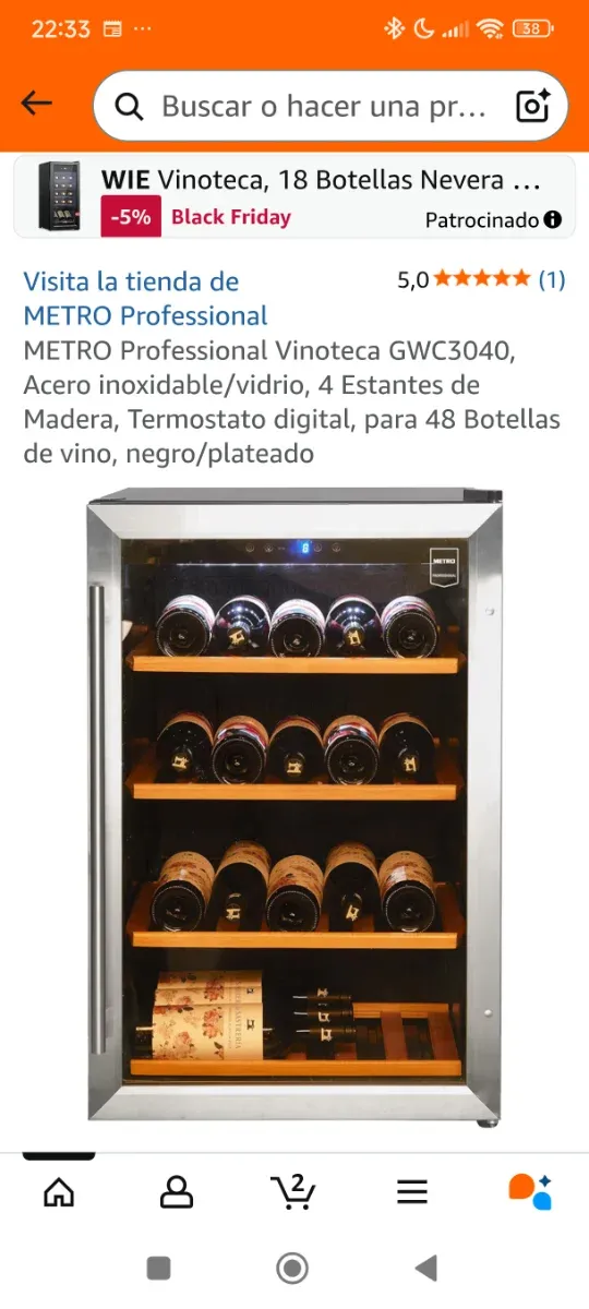 Vinoteca METRO Professional GWC3040