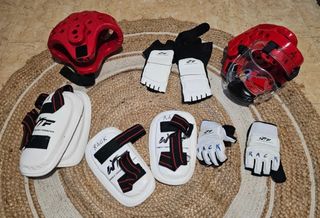 Protecciones Taekwondo WTF