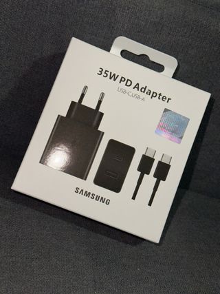 Cargador Samsung 35W PD USB-C, USB-A