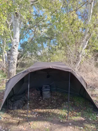 Oval/Biwy de Carpfishing con Avance Fox Brolly