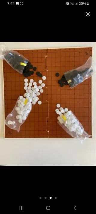 Juego de mesa Go y Gobang