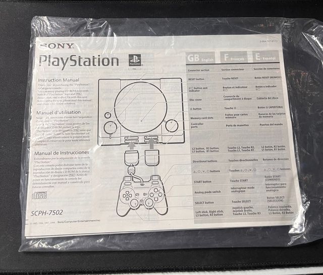PlayStation 1 Dual Shock - Edición PAL