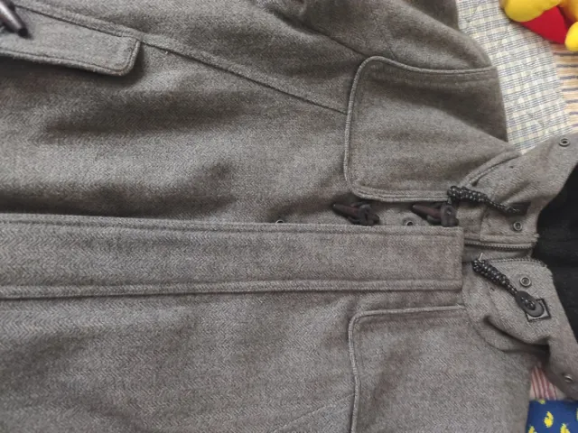 Chaqueta de invierno hombre gris