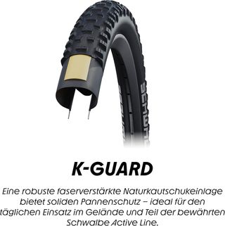 Schwalbe Tough Tom 57-622 K-Guard Neumático