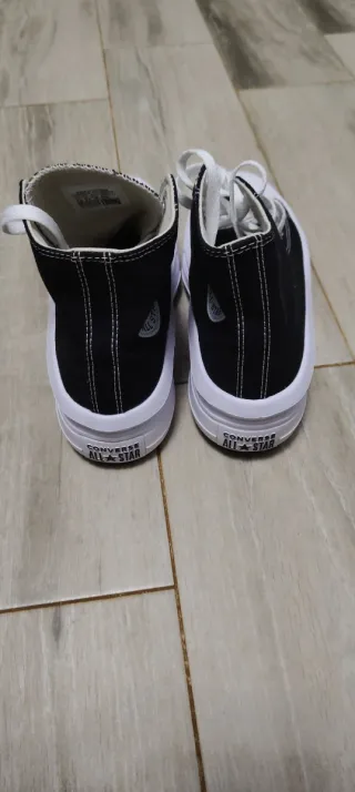 Converse Chuck Taylor 38 Negras Nuevas sin caja