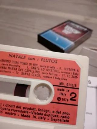 Musicassetta Natale 1974 - Canzoni per bambini