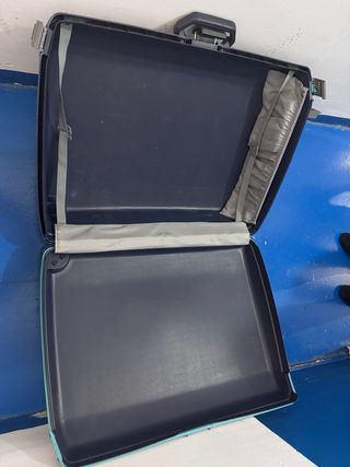 Maleta de viaje azul