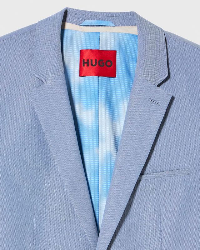 Traje HUGO Hombre Azul Talla M
