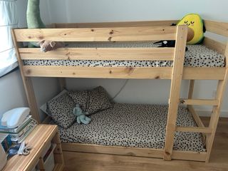 Litera Montessori con colchones