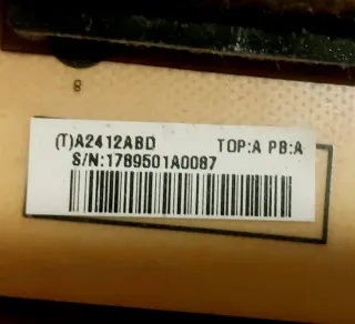 TV Haier Led 32 placa potencia alimentacion