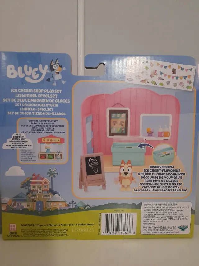 Bluey Heladería Playset