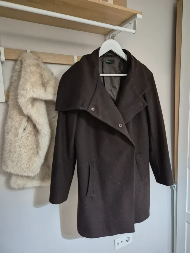 Abrigo Marrón Benetton