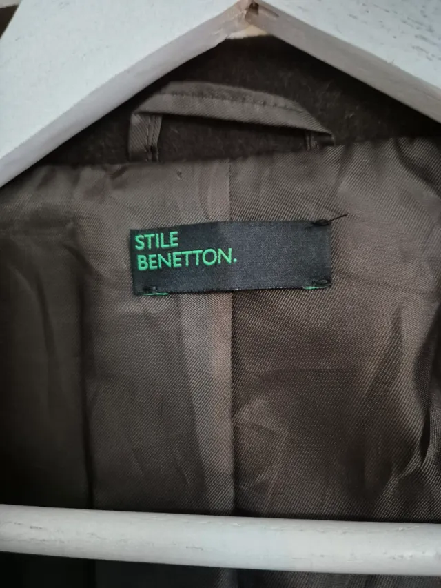 Abrigo Marrón Benetton