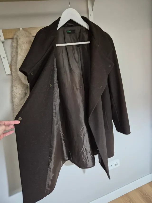 Abrigo Marrón Benetton