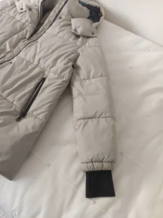 Abrigo Zara Beige Mujer Talla XS