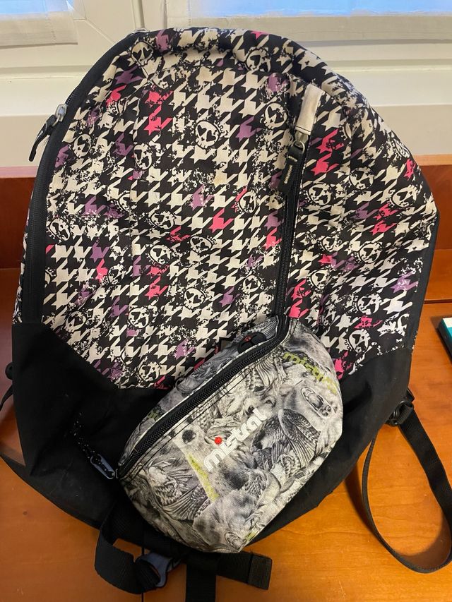 Set Zaino Seven e Marsupio Multicolor