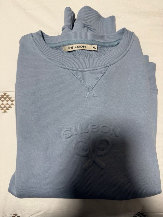 Sudadera Silbon Mujer Azul Talla XL