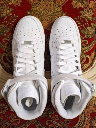 Nike Air Force 1 Mid Talla 42 Blancas