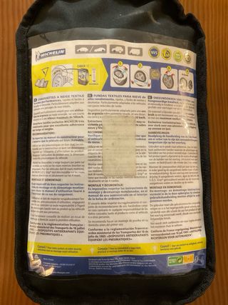 Cadenas textiles Michelin S.O.S. Grip T3