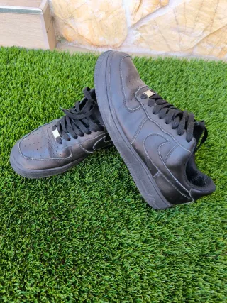 Zapatillas Nike Air Force Hombre Negras