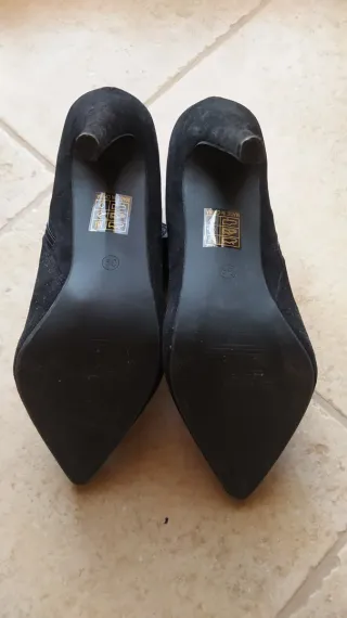 Stivaletti donna tacco alto neri