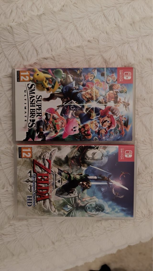 Juegos Nintendo Switch: Smash Bros. y Zelda