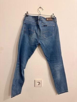 Texwood Jegging Cropped Slim tiro medio Talla 28