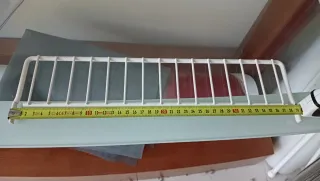 Divisorias de hierro blancas (203 unidades)