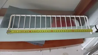 Divisorias de hierro blancas (203 unidades)