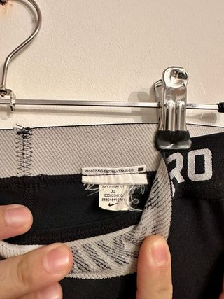 Calzas Nike Pro Negras Unisex